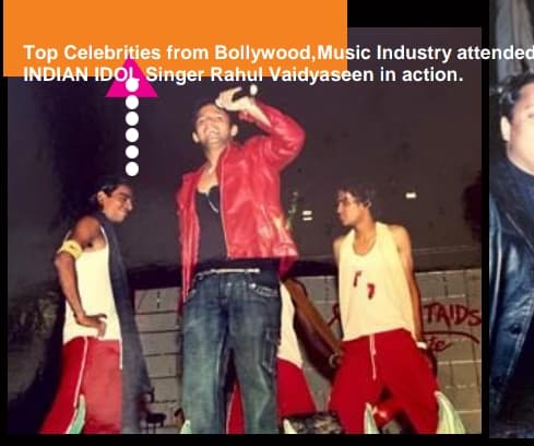 Rahul Vaidya — Indian Idol Singer at Graffitaids Nite 2006.