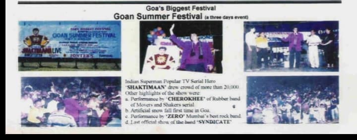 Goan Summer Festival — 3-day mega event drawing 20,000+ attendees.