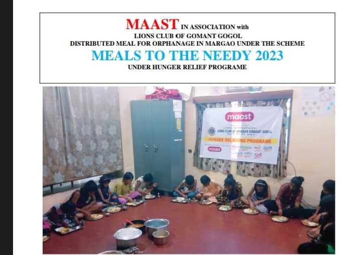 Million Meals 2023 — Hunger Relief Programme with Lions Club.