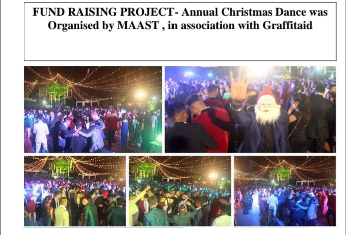 Annual Christmas Dance — Fund-raising event in association with GraffitAid.